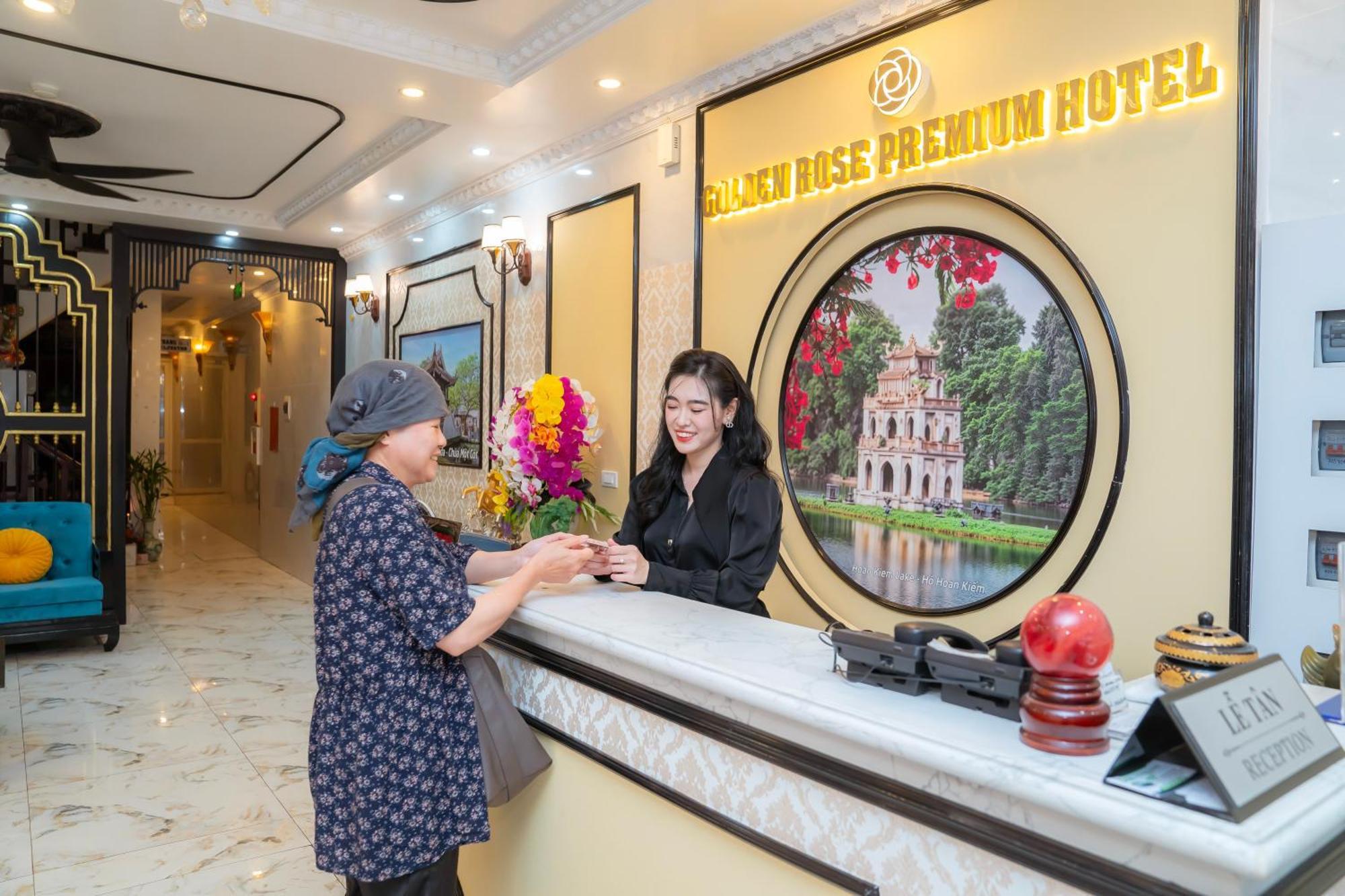 Golden Rose Premium Hotel Ханой Екстер'єр фото
